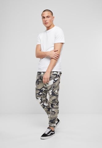 Brandit Tapered Cargo Pants 'Ray' in Blue