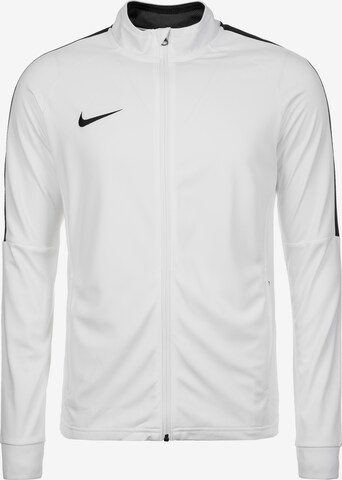 NIKE Trainingsjacke 'Academy 18' in Weiß: predná strana