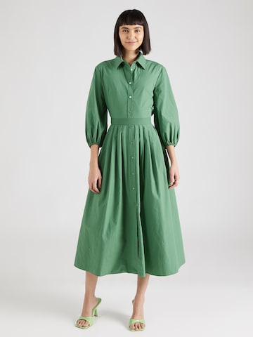 Weekend Max Mara Košilové šaty 'FAENZA' – zelená: přední strana