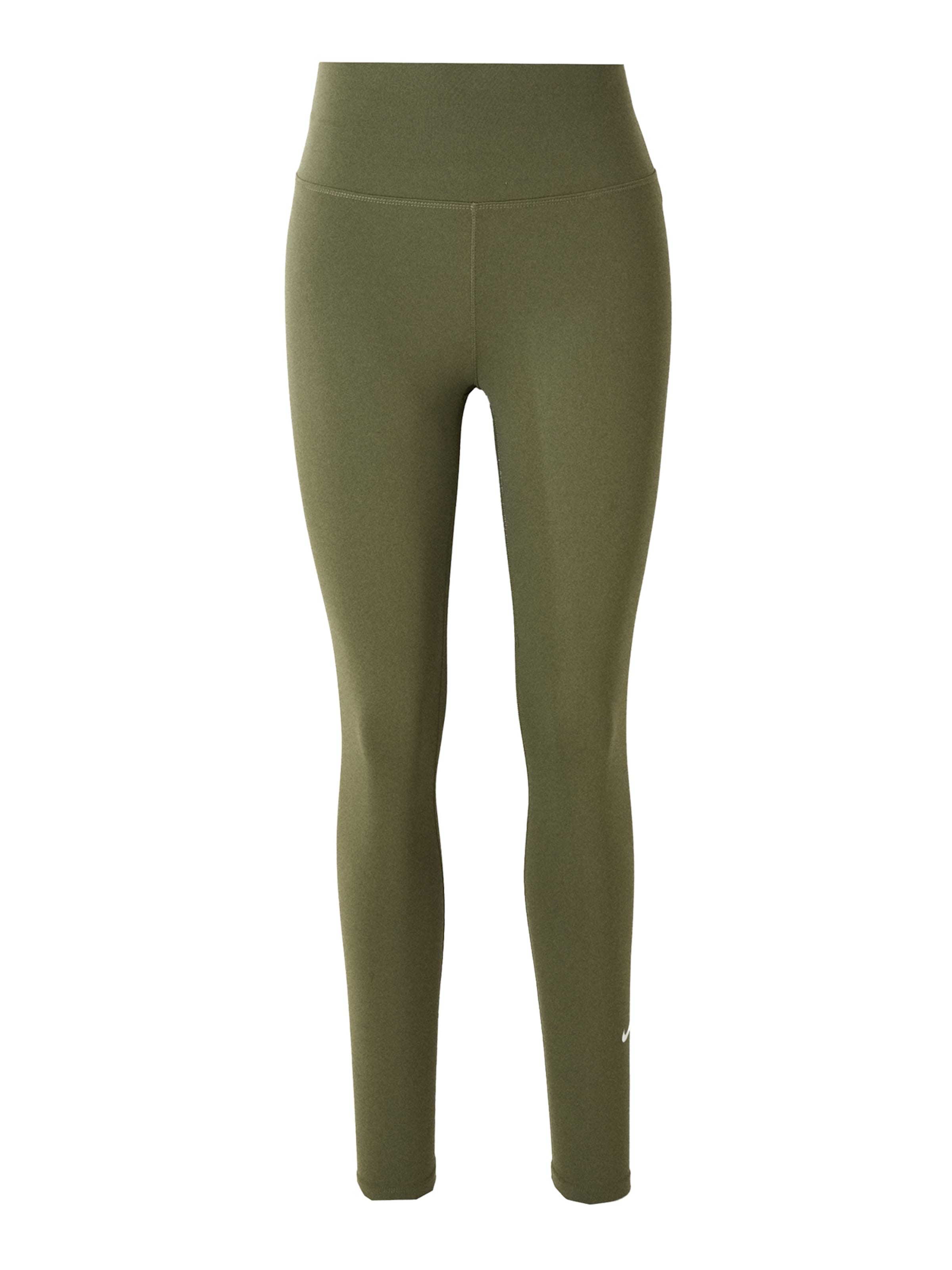 žalia NIKE Siauras Sportinės kelnės 'ONE': priekis