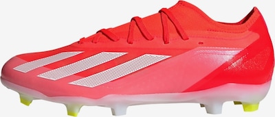 ADIDAS PERFORMANCE Soccer Cleats 'X Crazyfast Pro' in Lemon / Light red / White, Item view