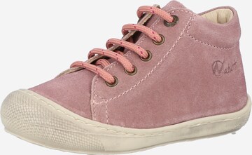 NATURINO First-Step Shoes 'Cocoon' in Pink: front