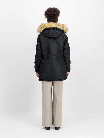 ALPHA INDUSTRIES Winter Jacket 'N3B VF 59' in Black