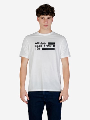 Maglietta 'XM002788 AF10356' di ARMANI EXCHANGE in bianco: frontale