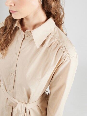BOSS Shirt dress 'C_Delegant_1' in Beige