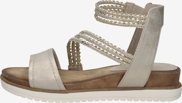 TAMARIS Sandalen met riem in Goud