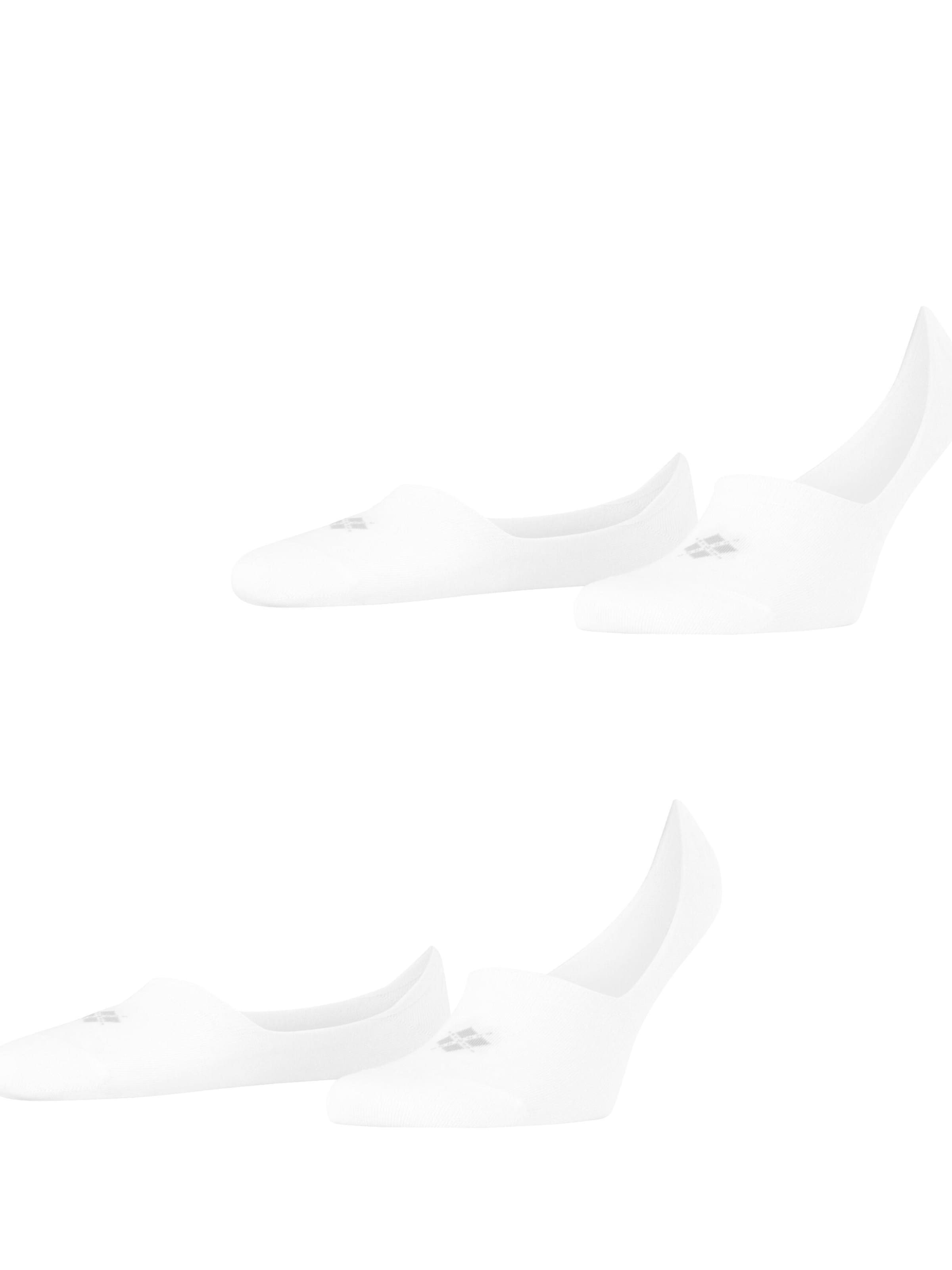BURLINGTON Füßlinge 'Everyday 2-Pack'‌‌‌‌‌‌‌‌‌‌ in Weiß: Vorderseite