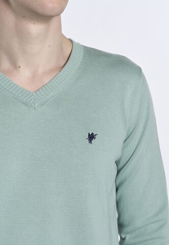 DENIM CULTURE Sweater ' TITO ' in Green