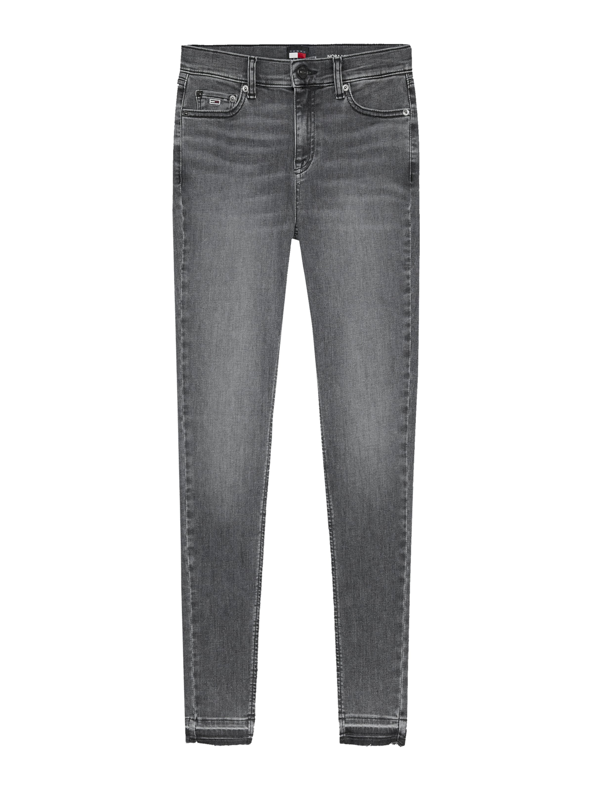 Tommy Jeans Skinny Jeans 'Nora' in Grey: front