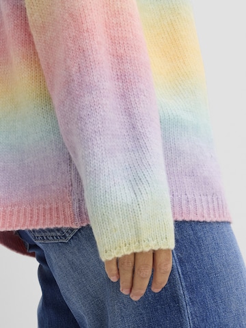bonprix Strickjacke in Mischfarben