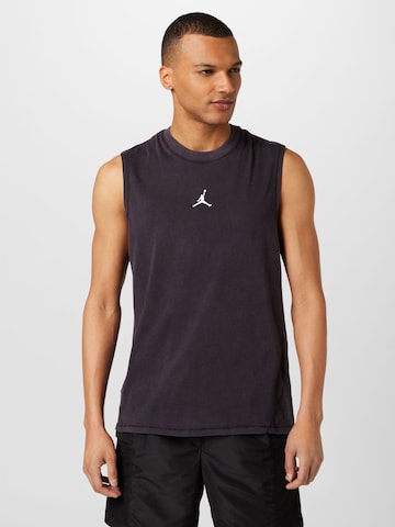 Jordan Koszulka funkcyjna w kolorze czarny: przód