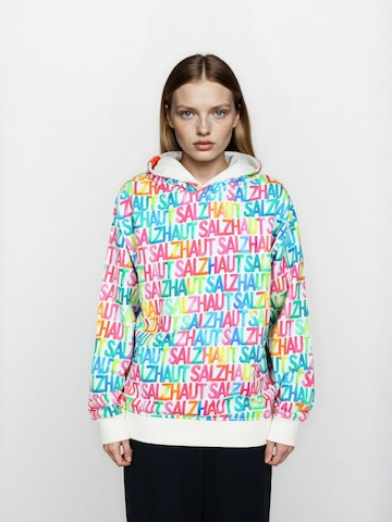 Sweat-shirt 'Afbott' salzhaut en mélange de couleurs : devant