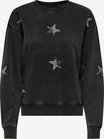 Megztinis be užsegimo 'ONLInda' iš ONLY, spalva – juoda / sidabrinė, Prekių apžvalga