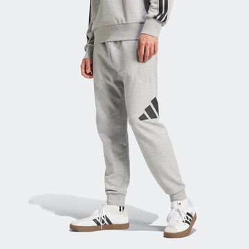 Tapered Pantaloni sportivi di ADIDAS SPORTSWEAR in grigio: frontale
