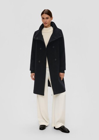 s.Oliver BLACK LABEL Between-Seasons Coat in Black