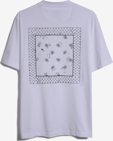 Maglietta 'Vinnie' di FARAH in bianco