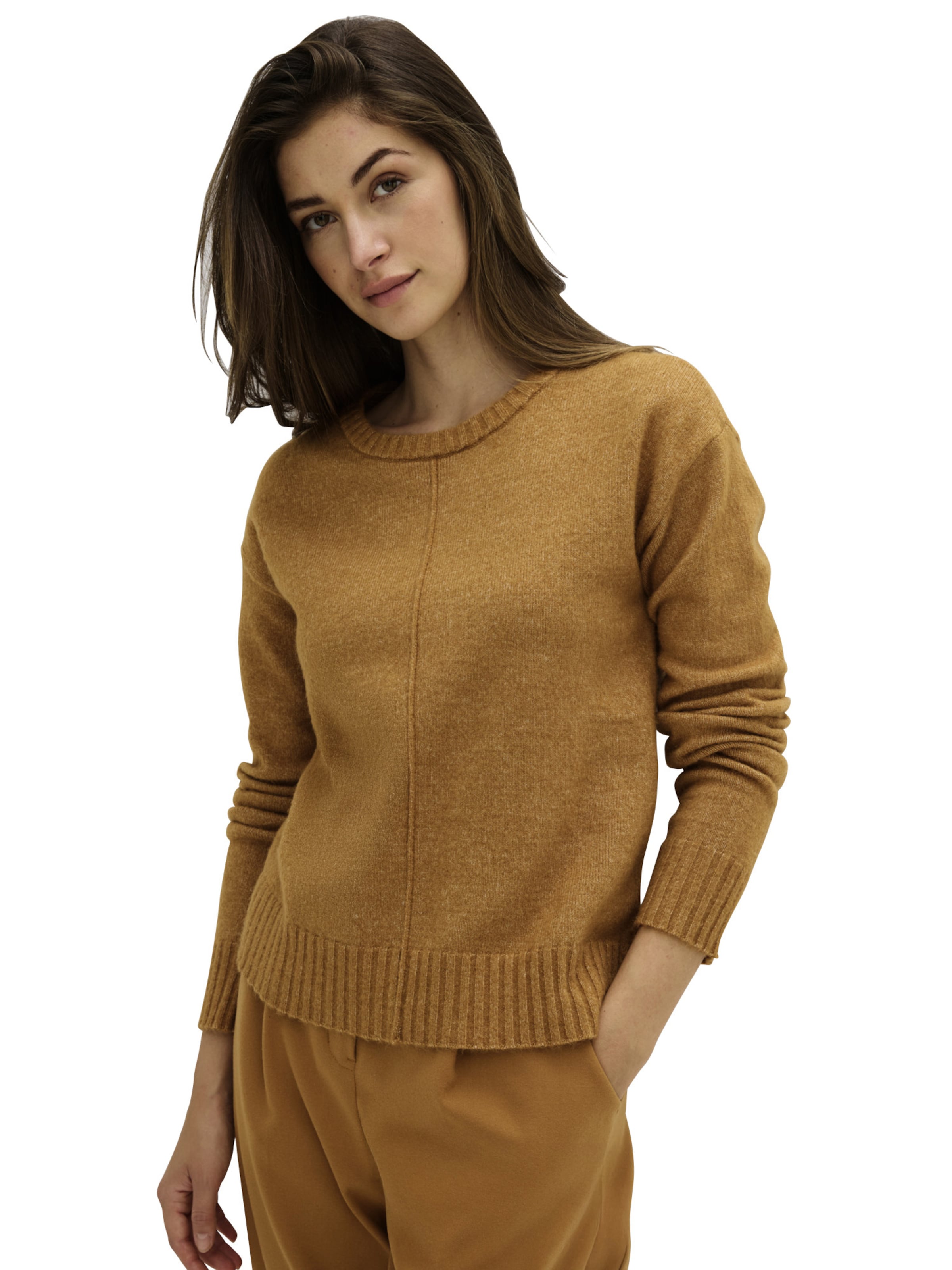 Pull-over bonprix en marron : devant