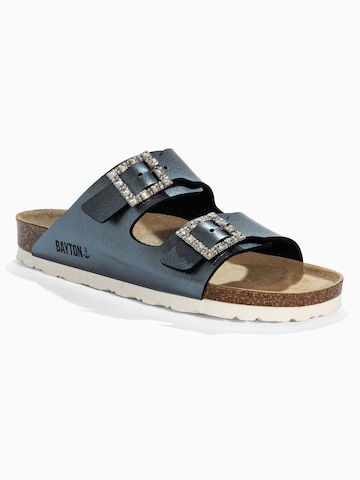 Mule 'STRASS ATLAS' Bayton en gris