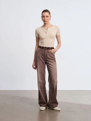 Camicia da donna di Dilvin in beige