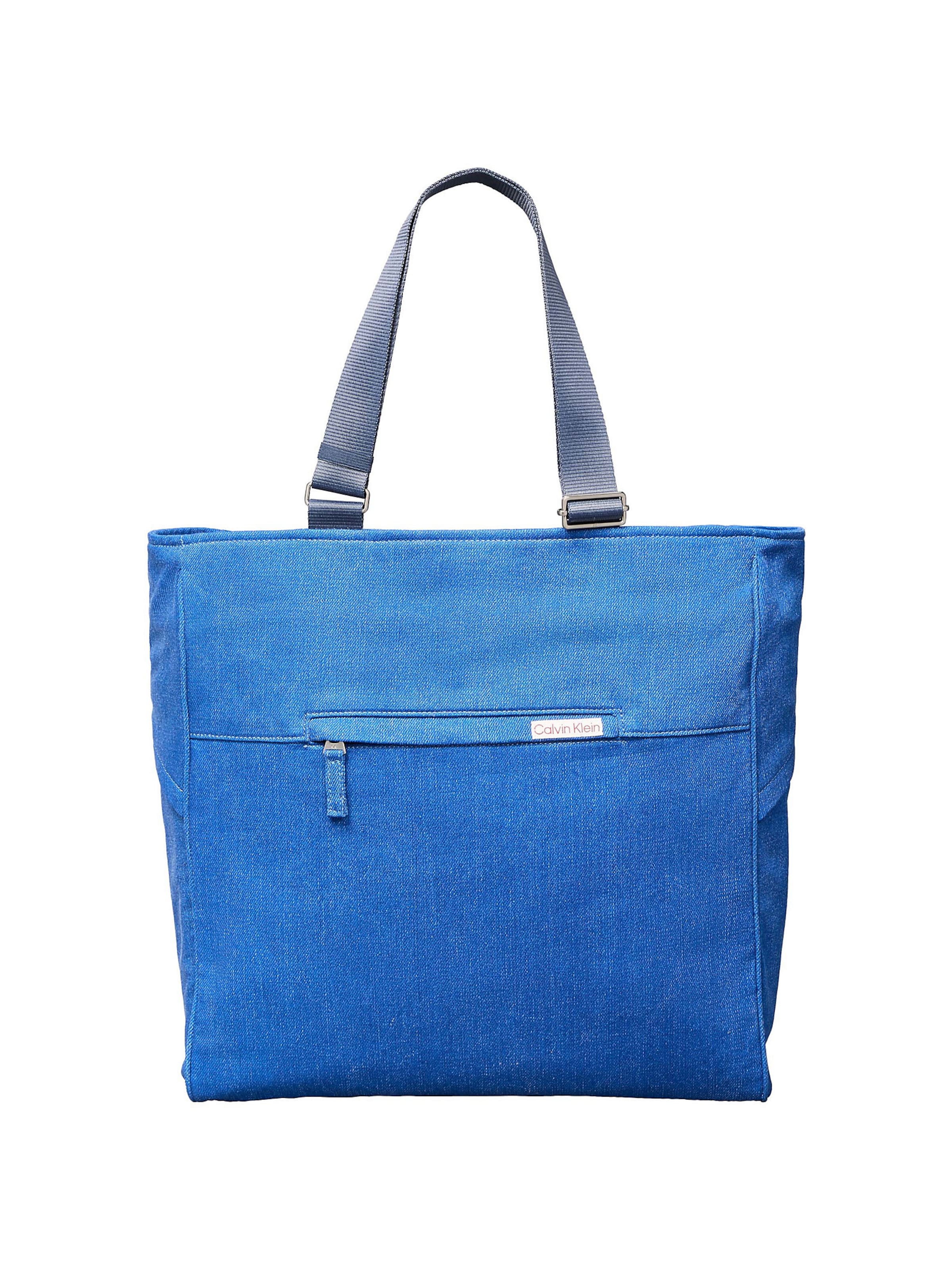 Calvin Klein Shopper in Blauw: voorkant