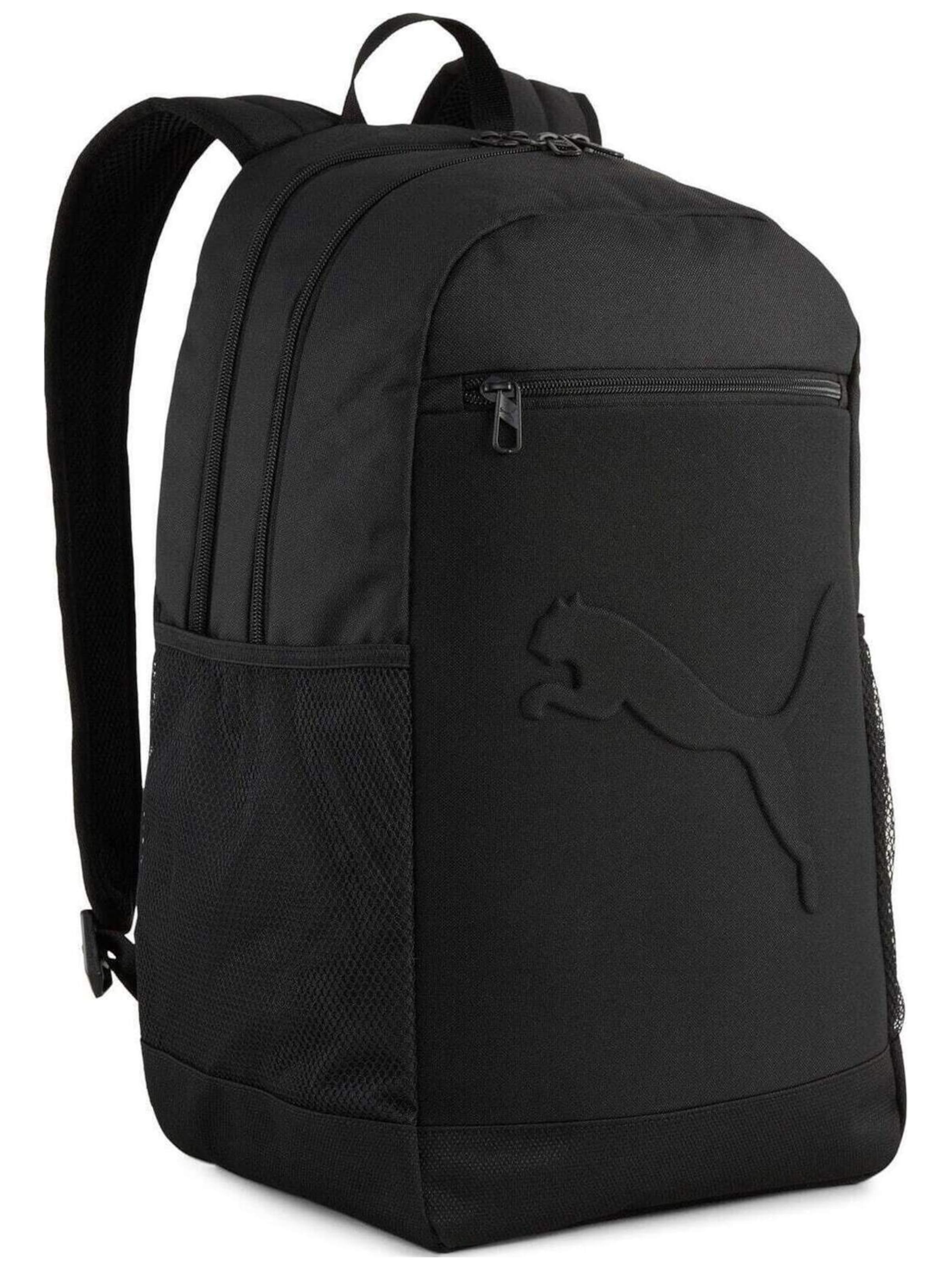 PUMA Rugzak 'Puma Buzz Backpack 28L' in Zwart: voorkant