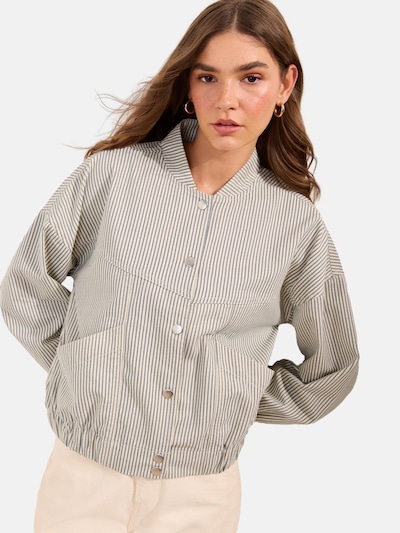 Friends Like These Jacke in ecru / anthrazit, Produktansicht