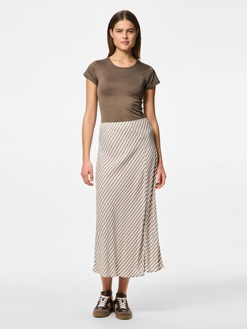 PIECES Skirt 'PCNya' in Grey