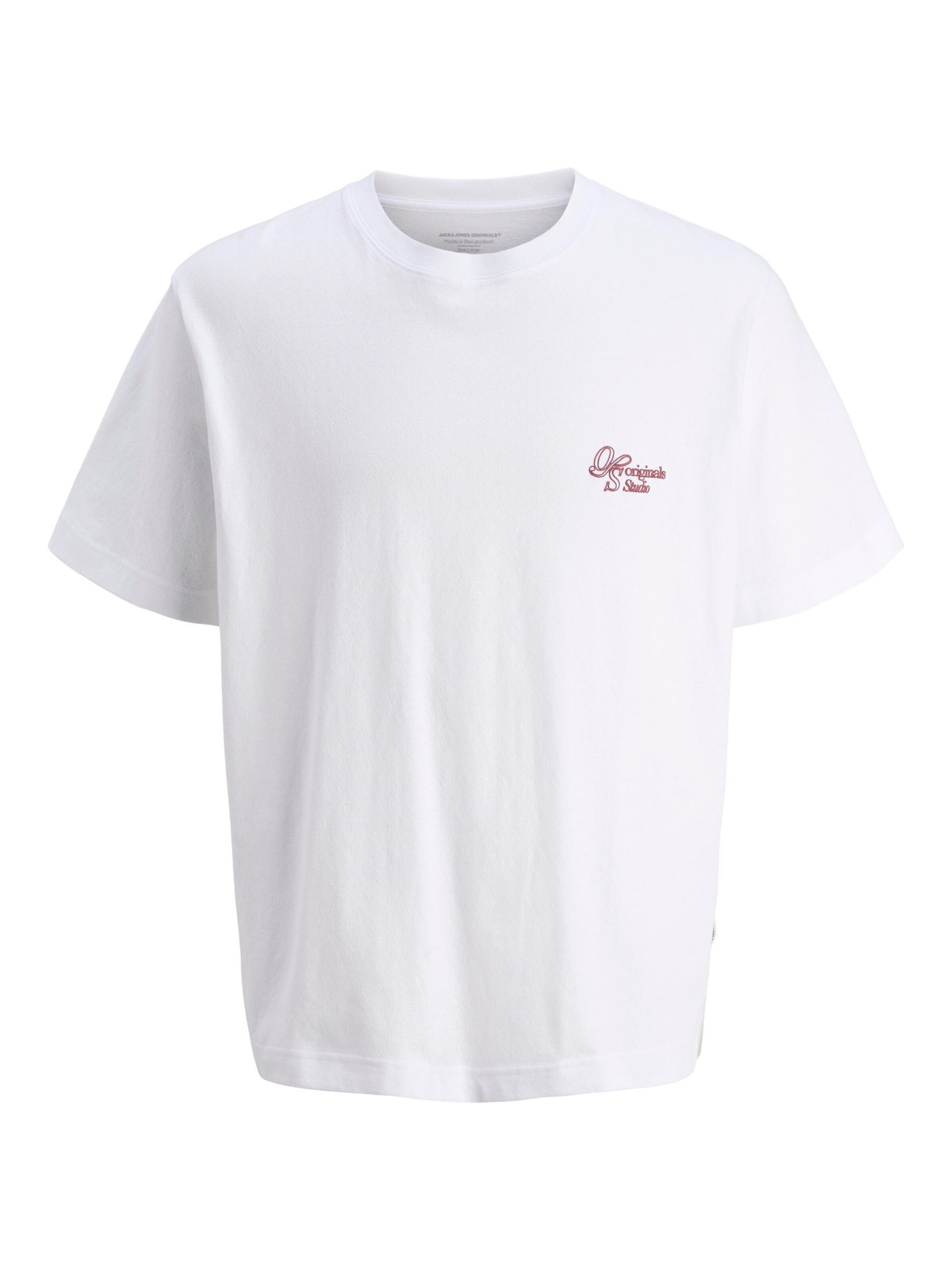 JACK & JONES Shirt in de kleur Mauve / Lichtroze / Wit, Productweergave