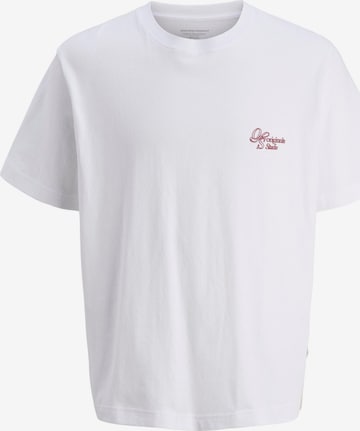 T-Shirt JACK & JONES en blanc : devant