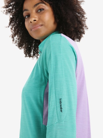 ICEBREAKER - Sweatshirt de desporto 'ZoneKnit' em azul