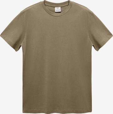 MANGO MAN Shirt 'CHERLO' in Brown: front