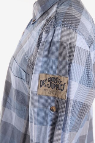 DE.CORP Button Up Shirt in XL in Blue