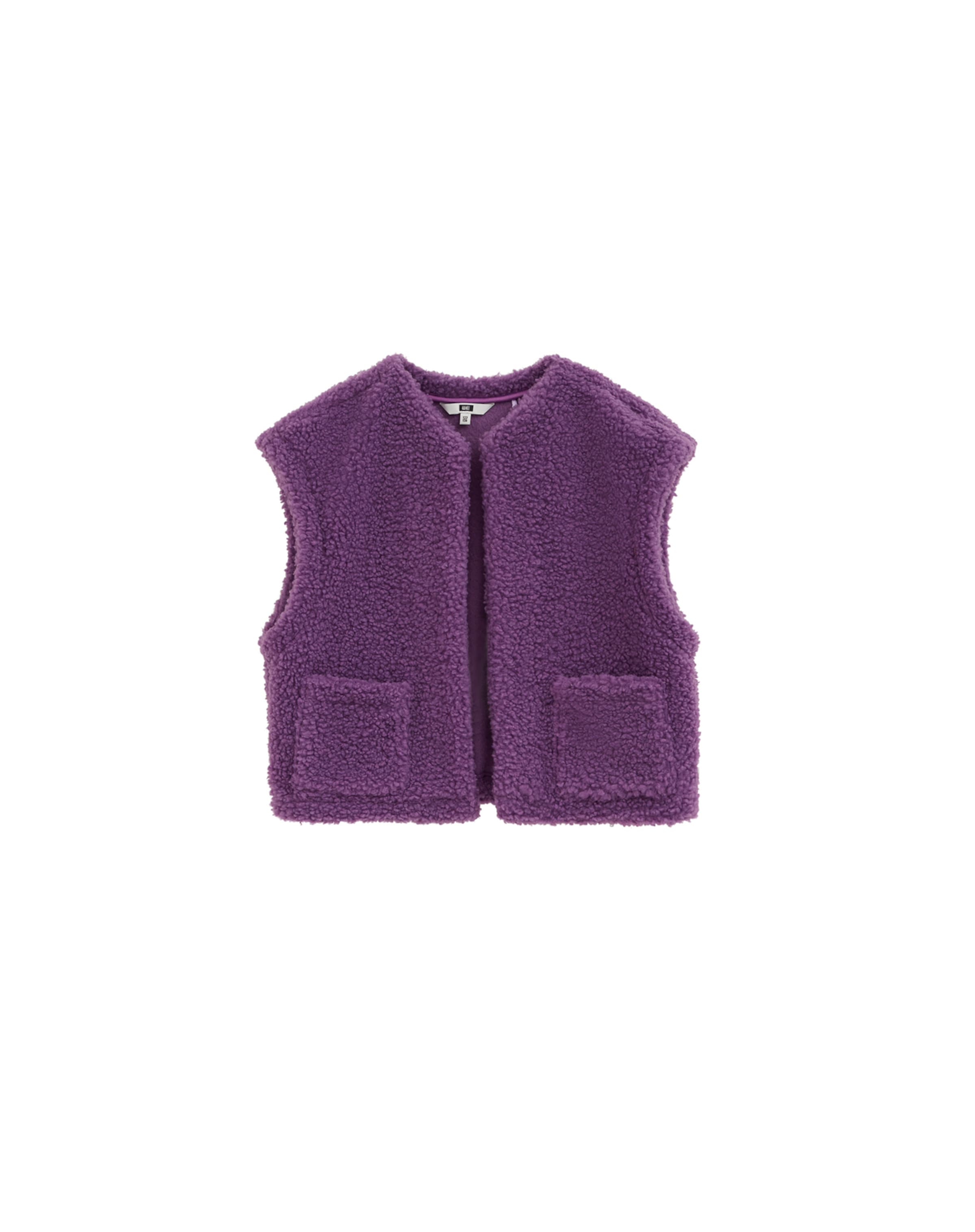 WE Fashion Bodywarmer in Lila: voorkant