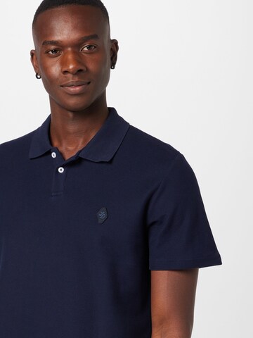 Les Deux Shirt 'Ace' in Blue