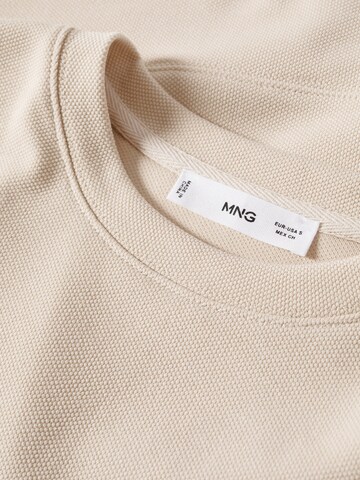 MANGO Sweatshirt in Beige