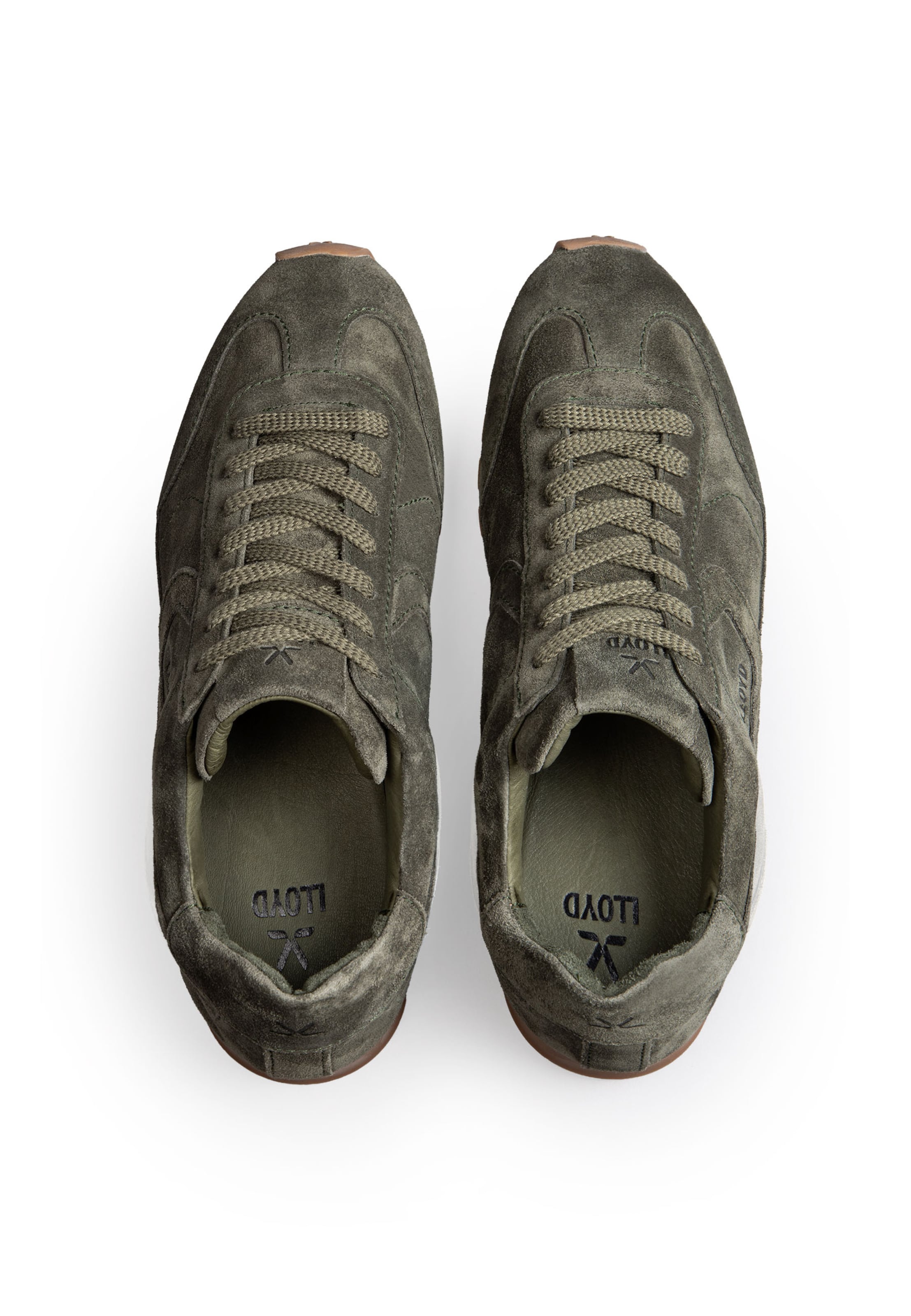 Baskets basses LLOYD en vert