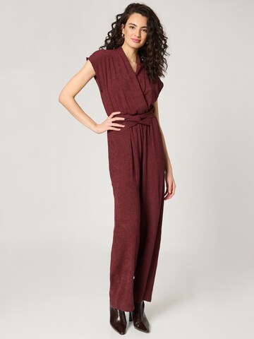 Guido Maria Kretschmer Women Jumpsuit 'Desiree' in Red: front