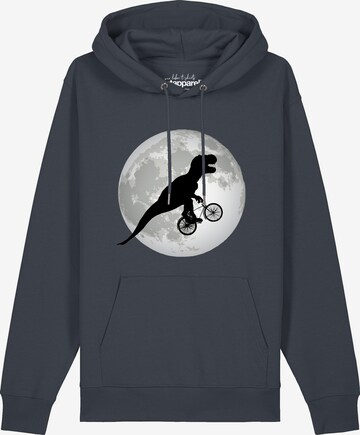 Sweat-shirt ' Flying TRex ' Watapparel en gris : devant