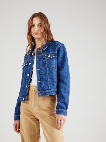 Tommy Jeans Prechodná bunda 'Izzie' - Modrá: predná strana