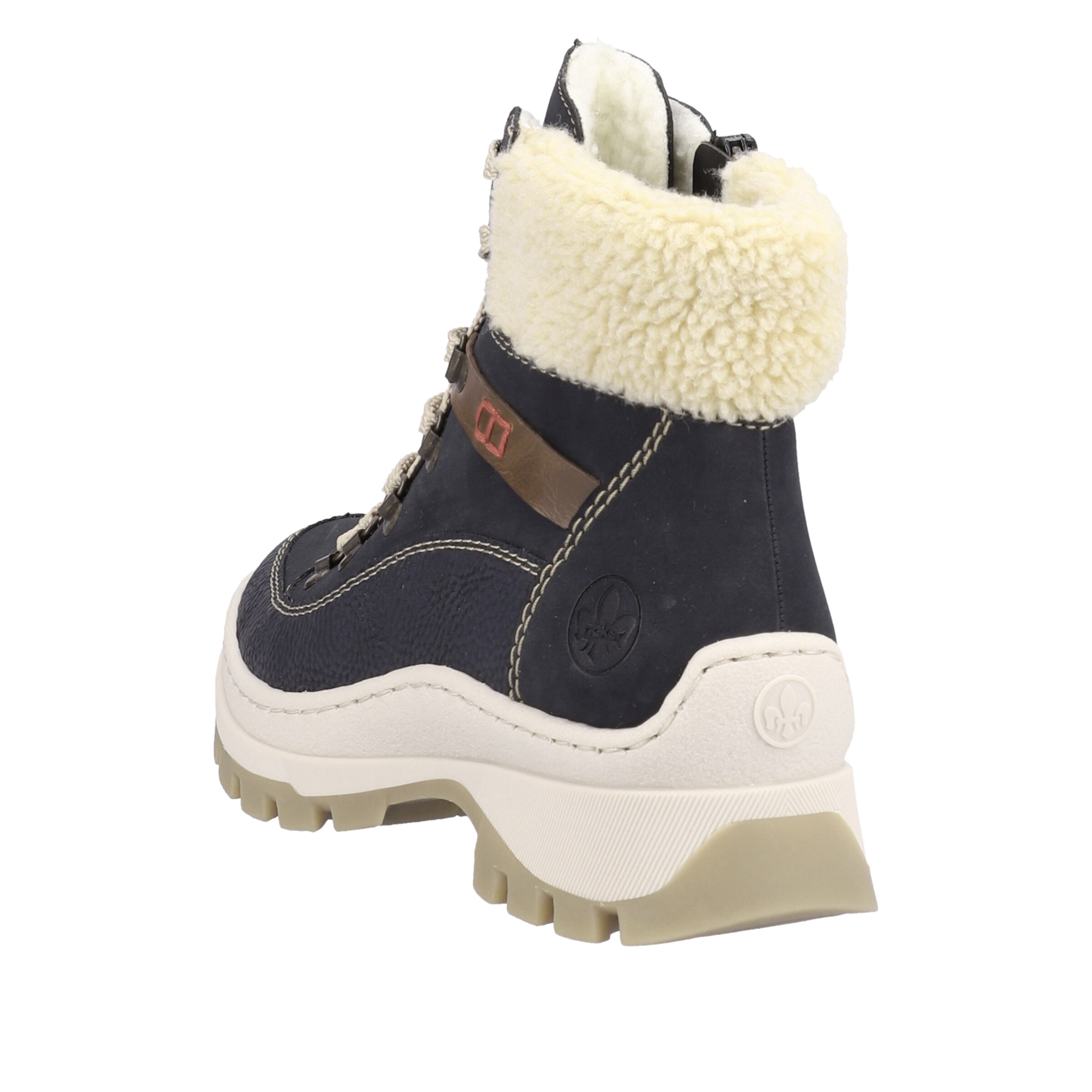 Bottes à lacets 'X9338' Rieker en bleu