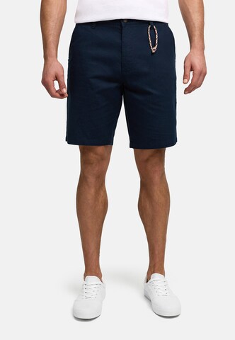 INDICODE JEANS Regular Chino 'Melio' in Blauw: voorkant