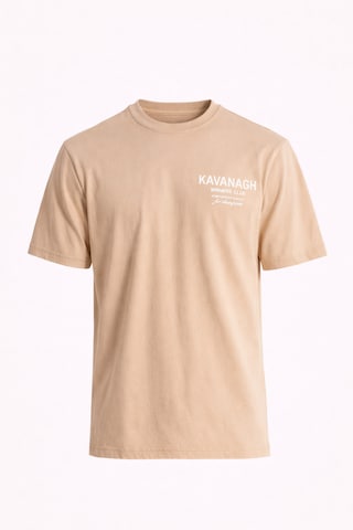 T-Shirt 'The Club' Gianni Kavanagh en beige