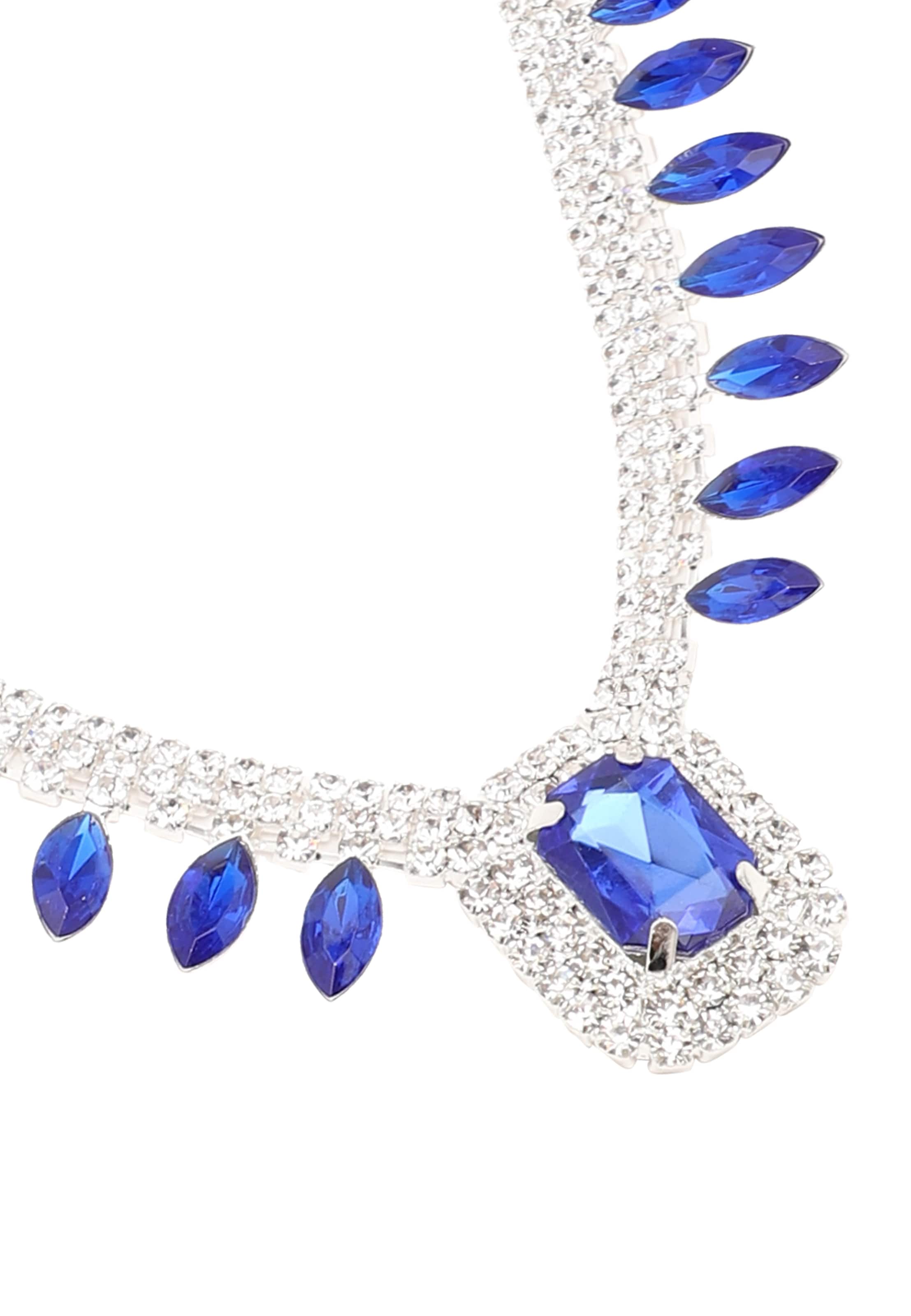 SOHI Комплект украшений 'Annamaria' в Серебристый