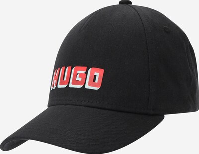 HUGO Cap 'Jude' in rot / schwarz / weiß, Produktansicht