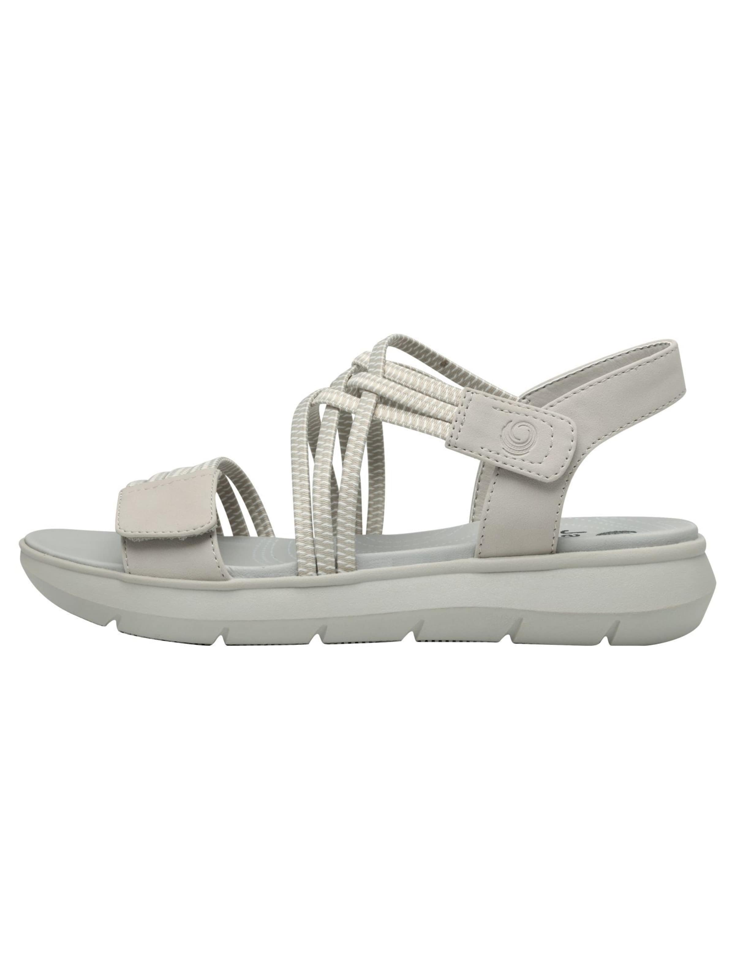 JANA Strap sandal in Grey