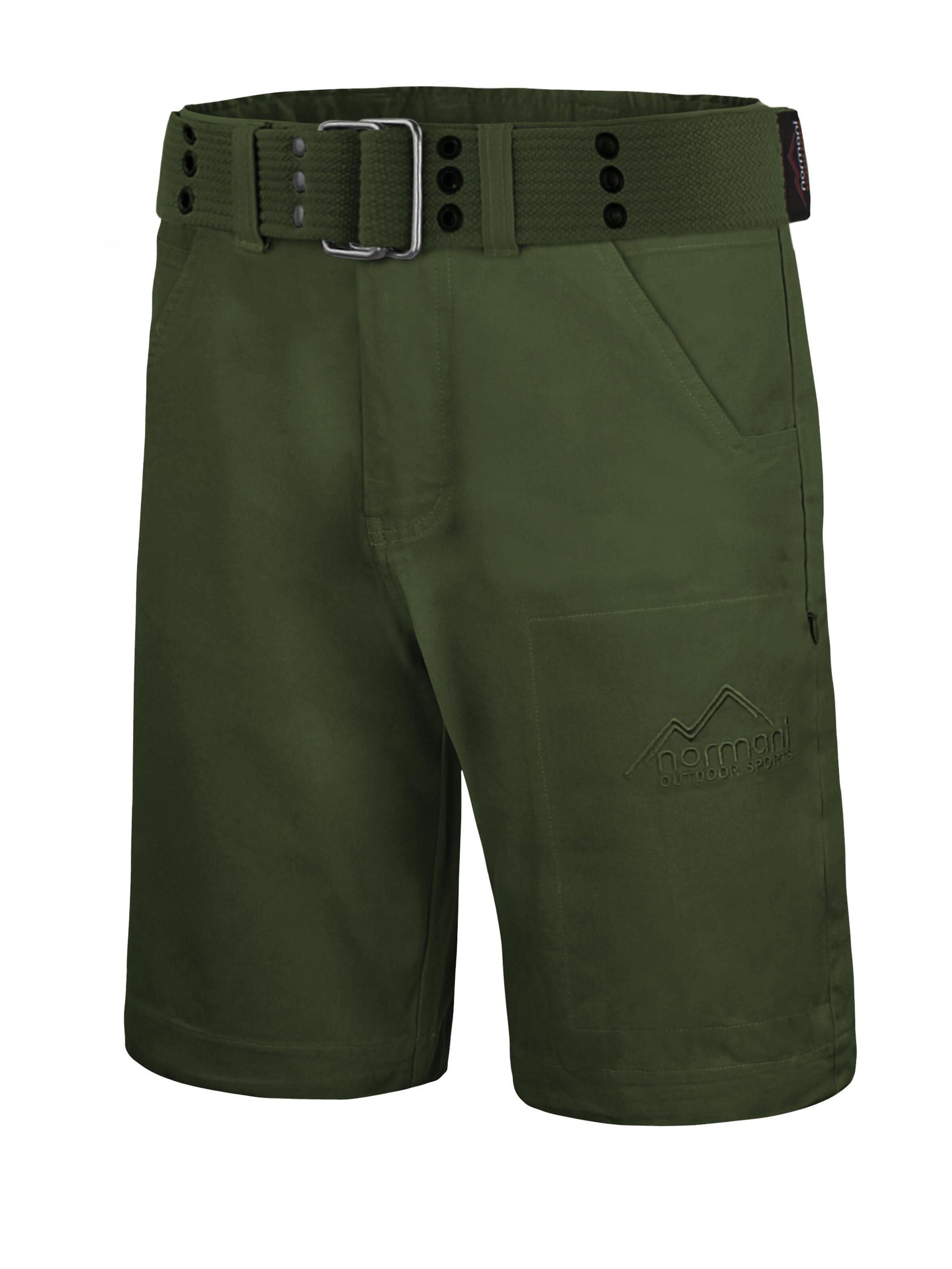 normani Regular Chino 'Gobi' in Groen