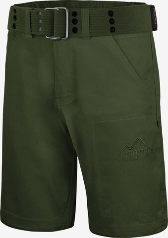 normani Regular Chino Pants 'Gobi' in Green
