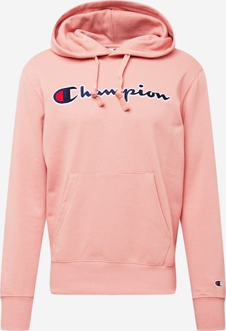 Sweat-shirt Champion Authentic Athletic Apparel en rose : devant