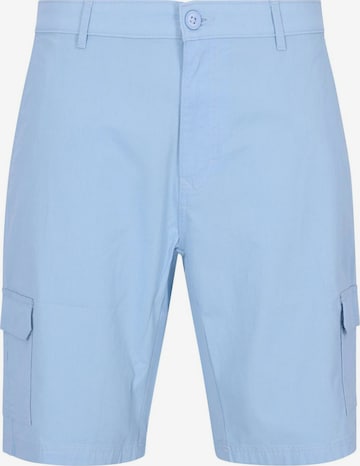 HAJO Pants 'elastische Bermudashort mit Cargotaschen' in Blue: front