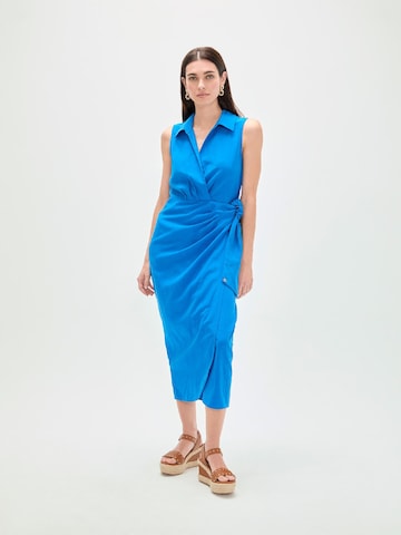 Lola Casademunt Obleka | modra barva: sprednja stran